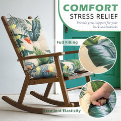 TESICA ties attached to chair back showing secure non-slip benefit