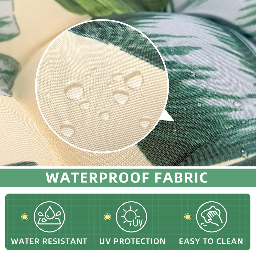 TESICA fabric close-up showing waterproof polyester for easy cleaning