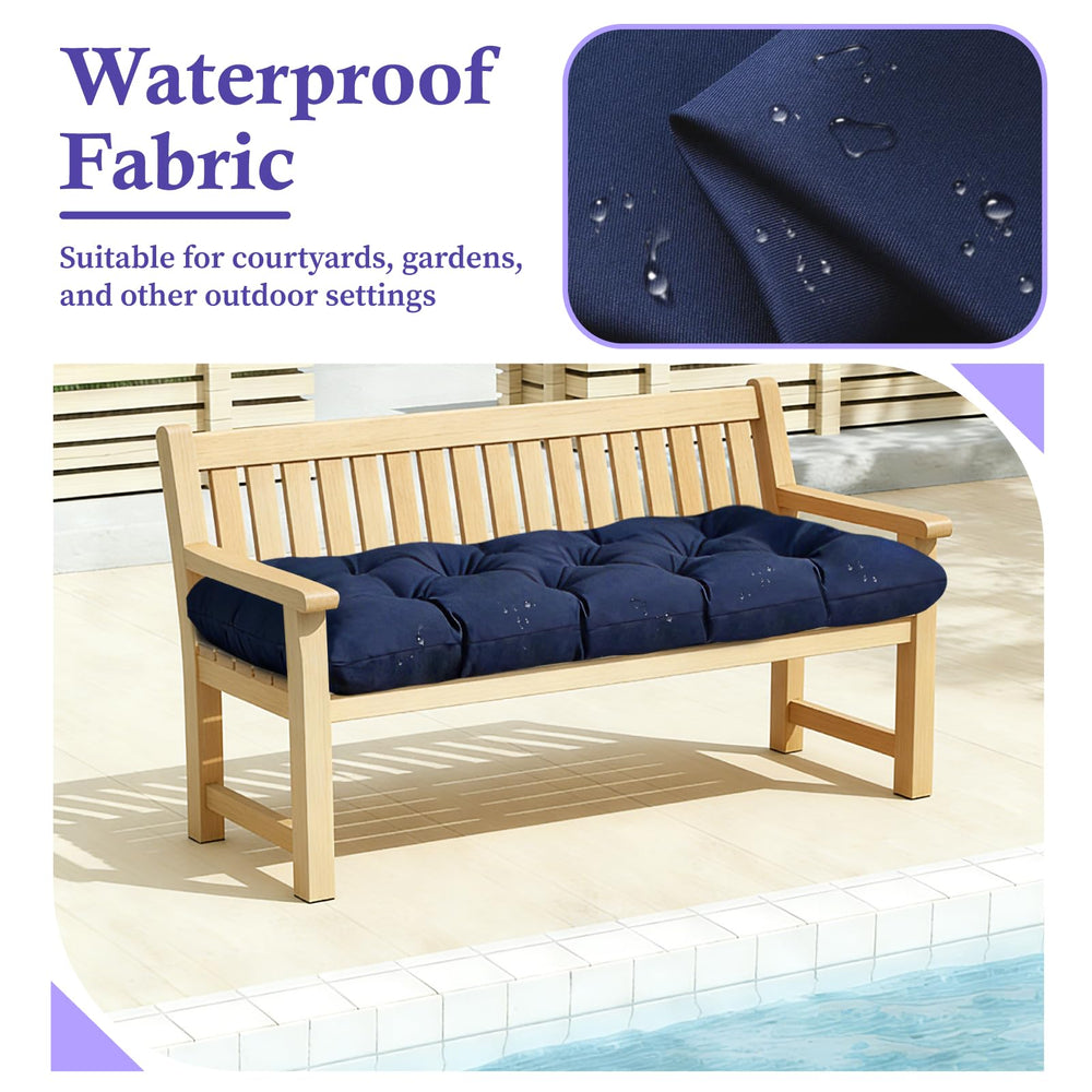 TESICA three cushions side-by-side comparing 40, 47, and 59 inch lengths for fit