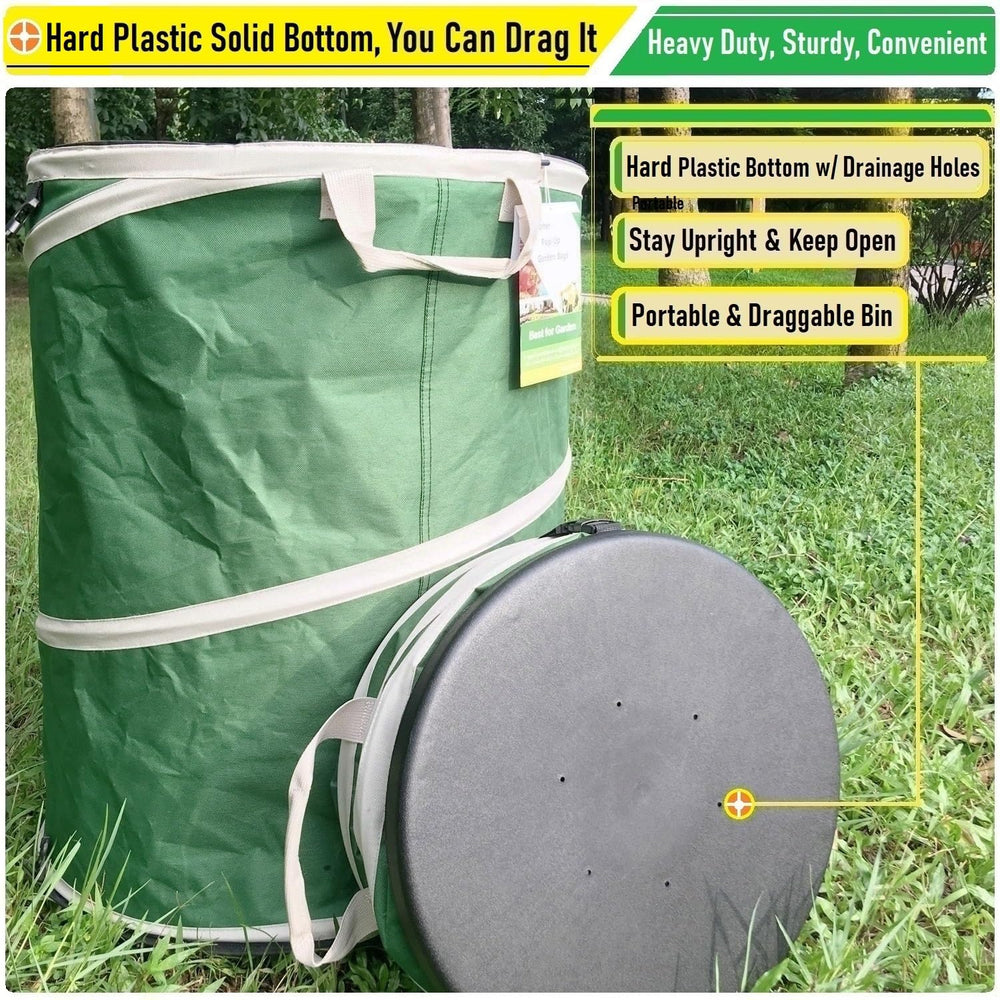 Tespher in-use yard leaf collection showing fast cleanup efficiency