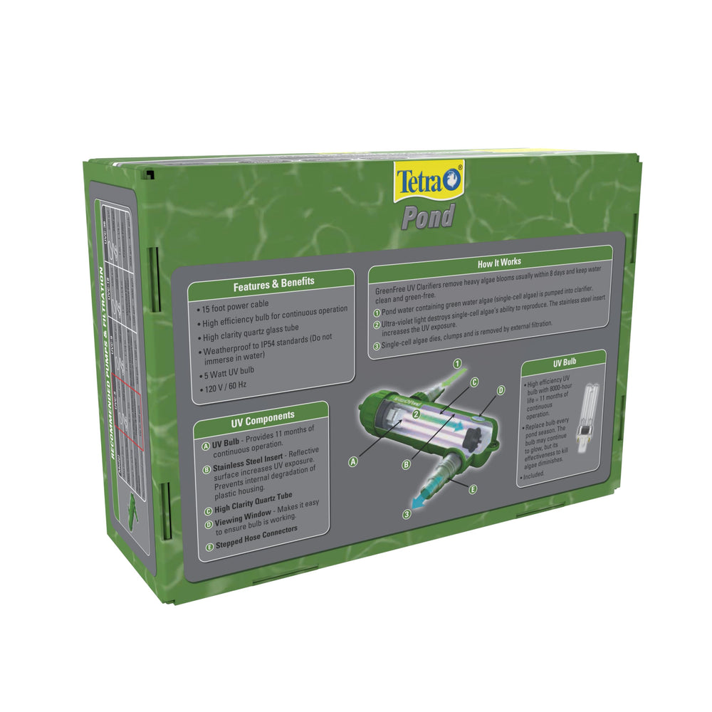 Tetra viewing window showing glowing bulb for quick performance checks benefit