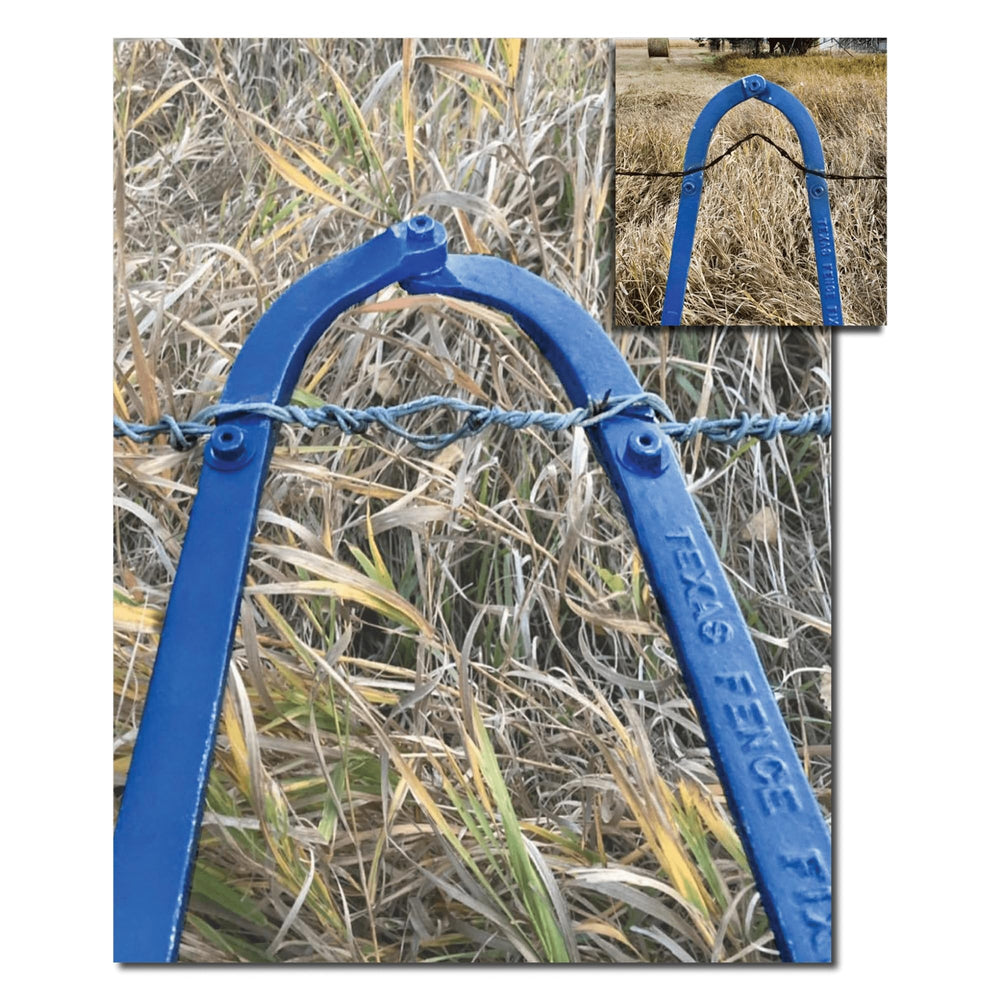 TEXAS FENCE FIXER SEGUIN TX held in hand to show scale and one-person operation