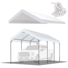 TGEHAP front view canopy top showing full 10x20 coverage and protection