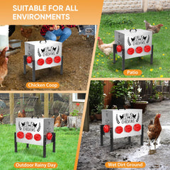 Tgeyd locking lid detail keeping feed secure from pests and rain