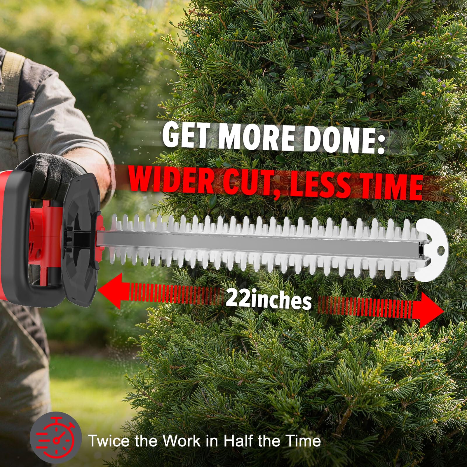 ThagBrco handle and control close-up showing ergonomic grip and easy operation