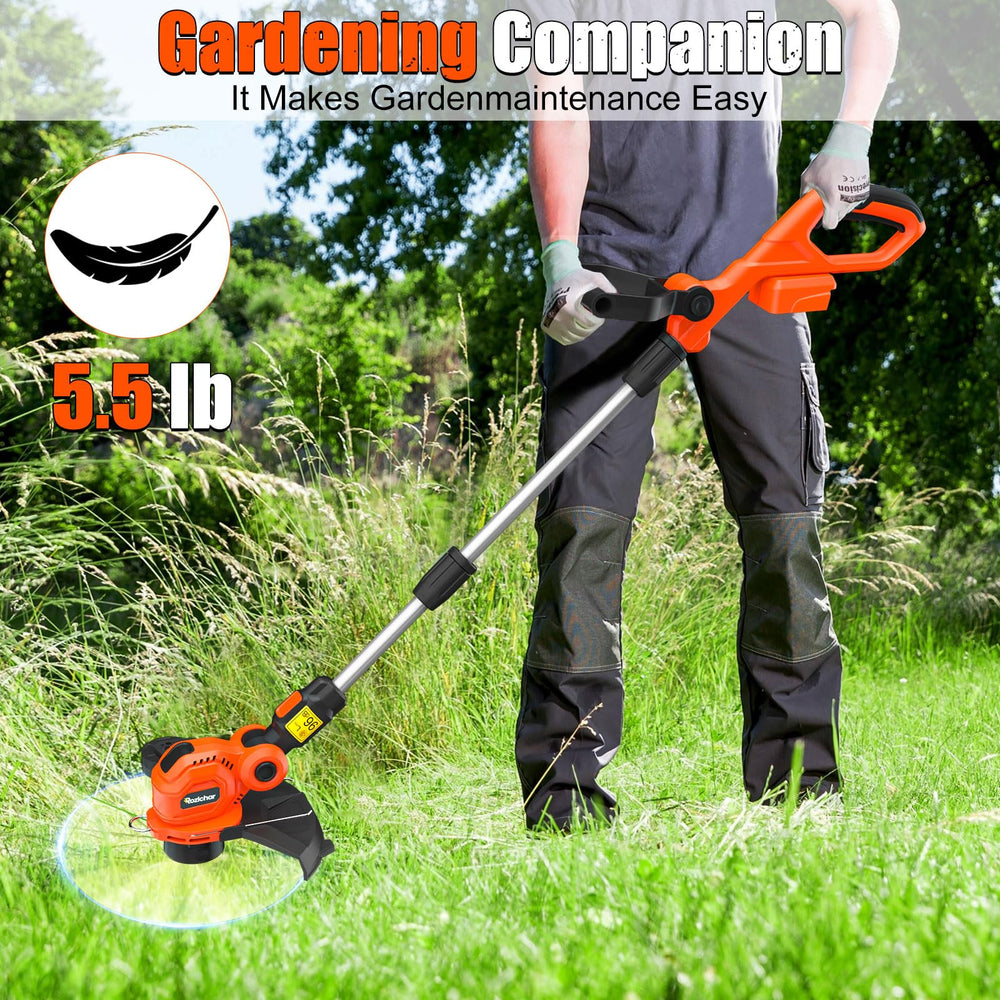ThagBrco shaft rotated at angle to reach under furniture and on slopes easily