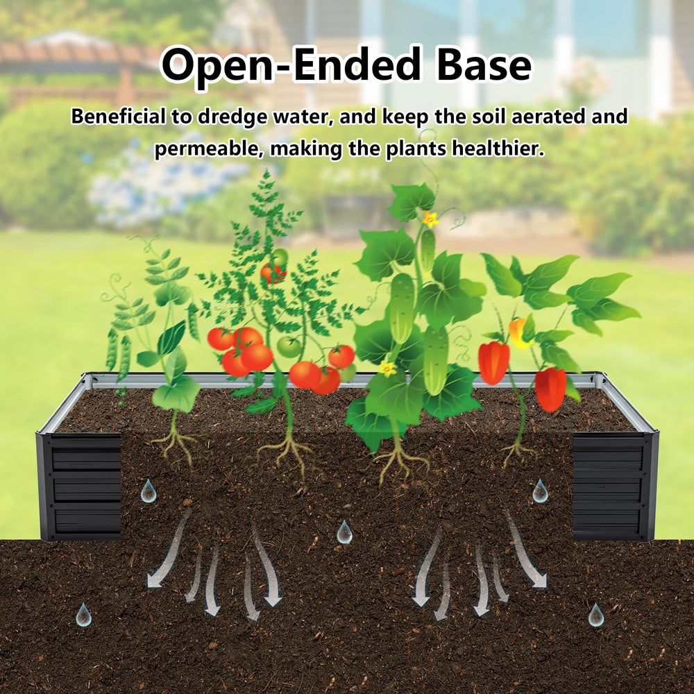 Thanaddo in-use vegetable garden with herbs showing planting versatility