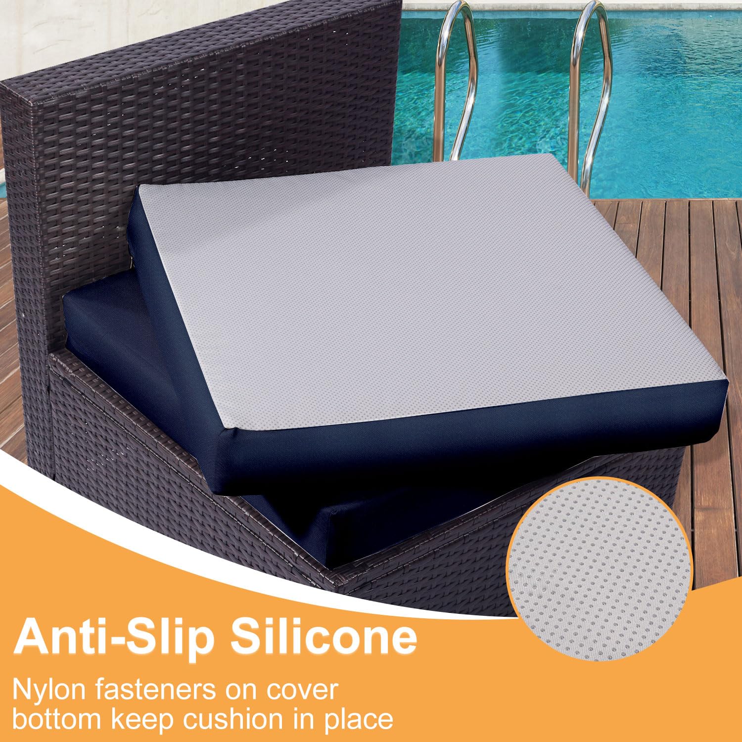 Thankyall lumbar and back cushion closeup showing tailored fit and comfort