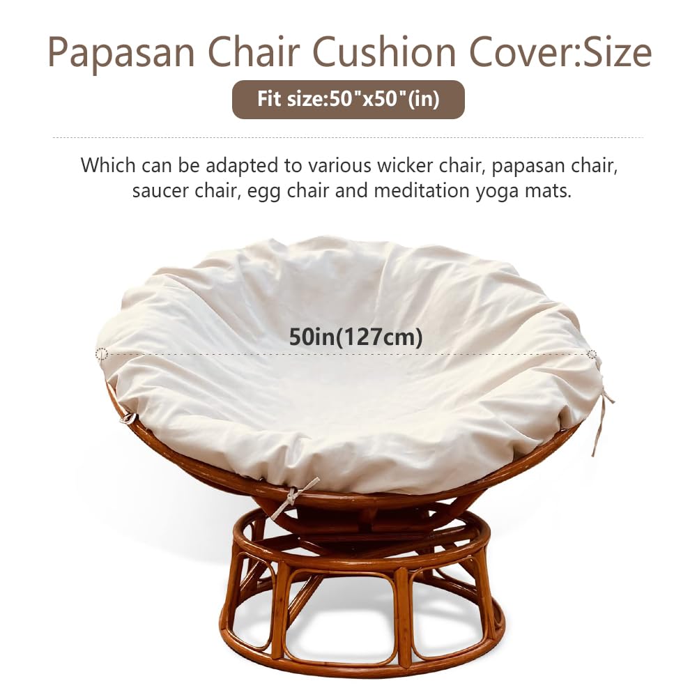 Thankyall image of eight tie straps securing cover to chair for stability