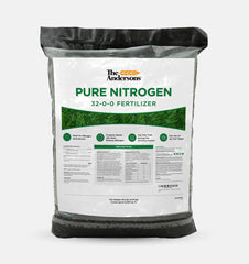 The Andersons front packaging showing 32-0-0 and coverage benefit