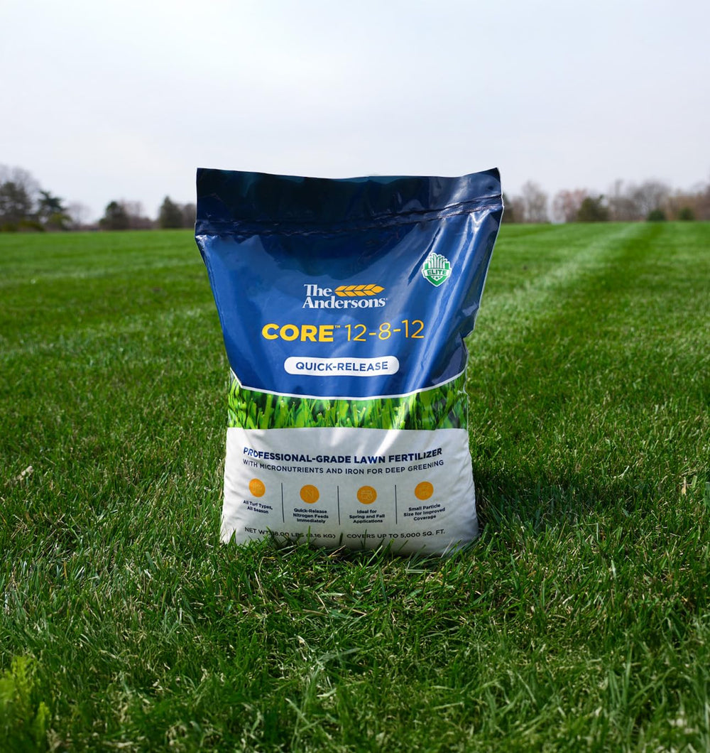 Hands holding granules showing texture and easy spreading benefit
