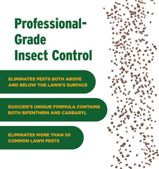 Applying The Andersons DuoCide with a spreader for even lawn coverage