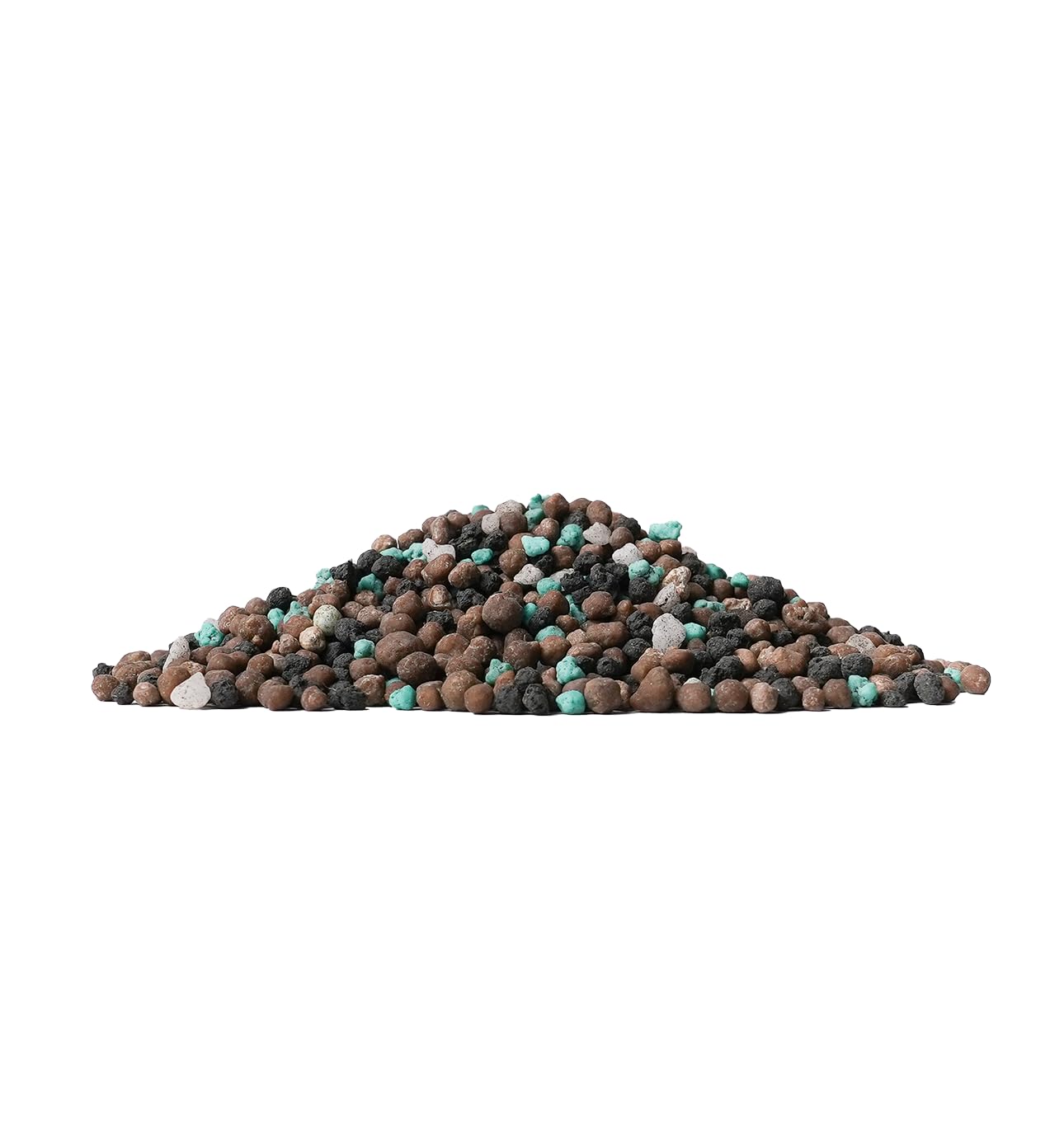 Close-up of Ecofusion granules texture showing uniform pellets for even spreading benefit