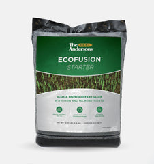 The Andersons Ecofusion starter 18 lb bag front view showing product branding and coverage