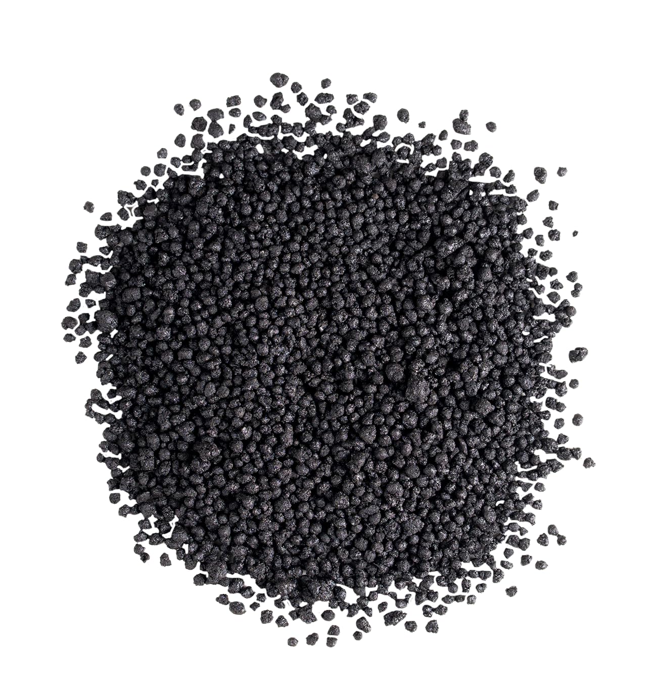 The Andersons HumiChar granule close-up revealing uniform low-dust texture