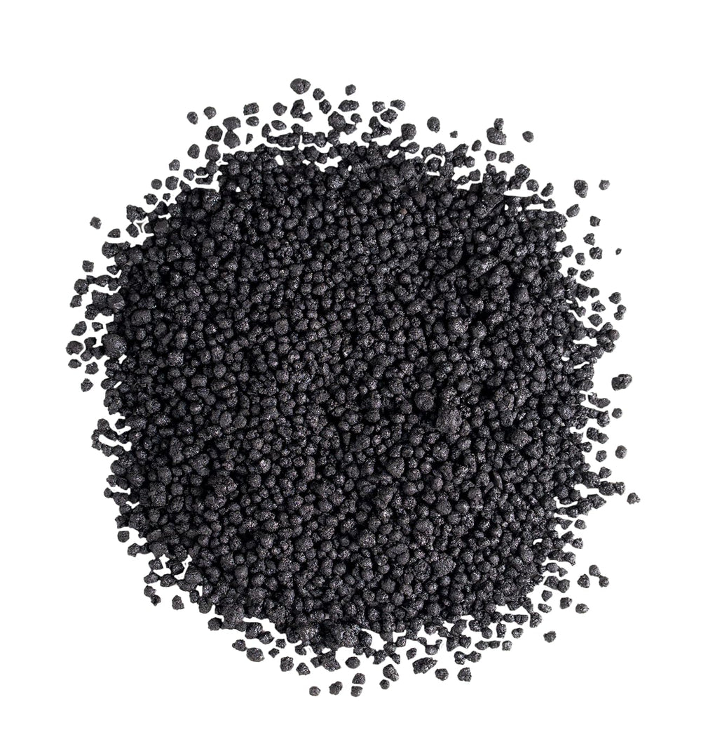 The Andersons HumiChar granule close-up revealing uniform low-dust texture