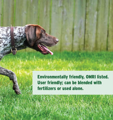 The Andersons HumiChar mixed into garden soil to help nutrient retention