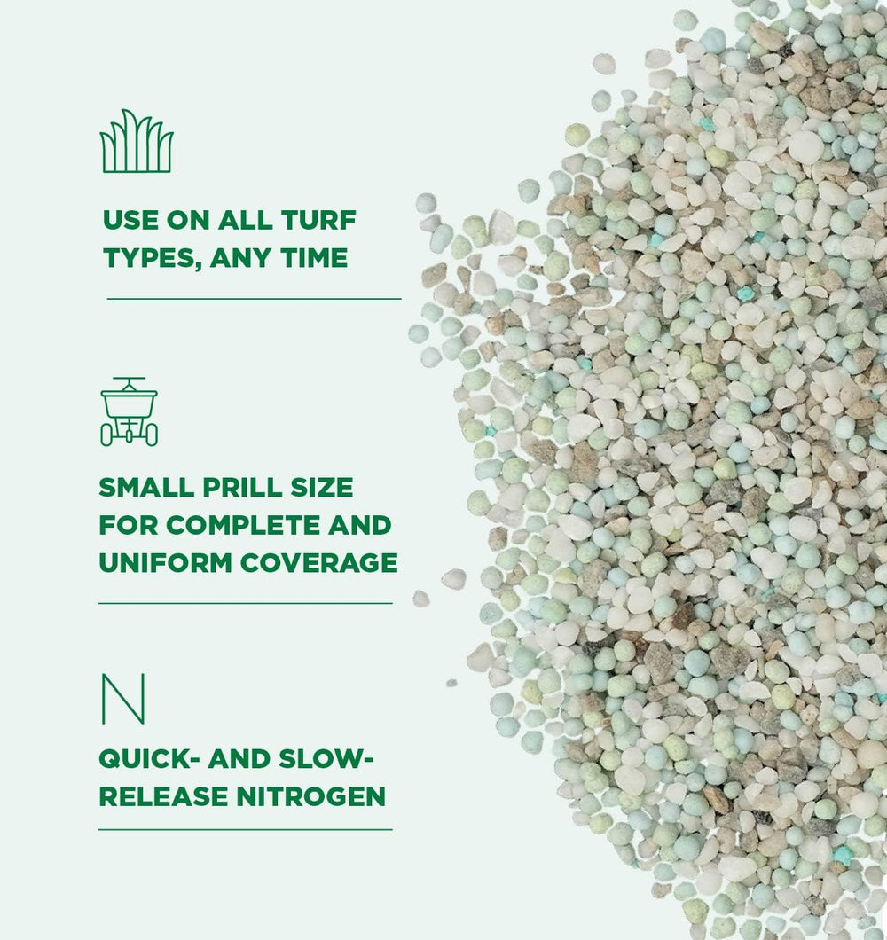 The Andersons small particle texture emphasizing even coverage benefit