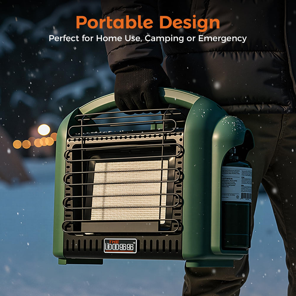 THE BOSS comfortable handle for easy carrying and portability