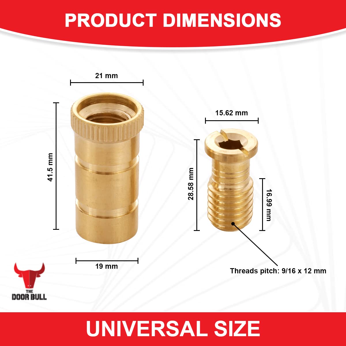The Door Bull anchor set flush in concrete illustrating weatherproof performance