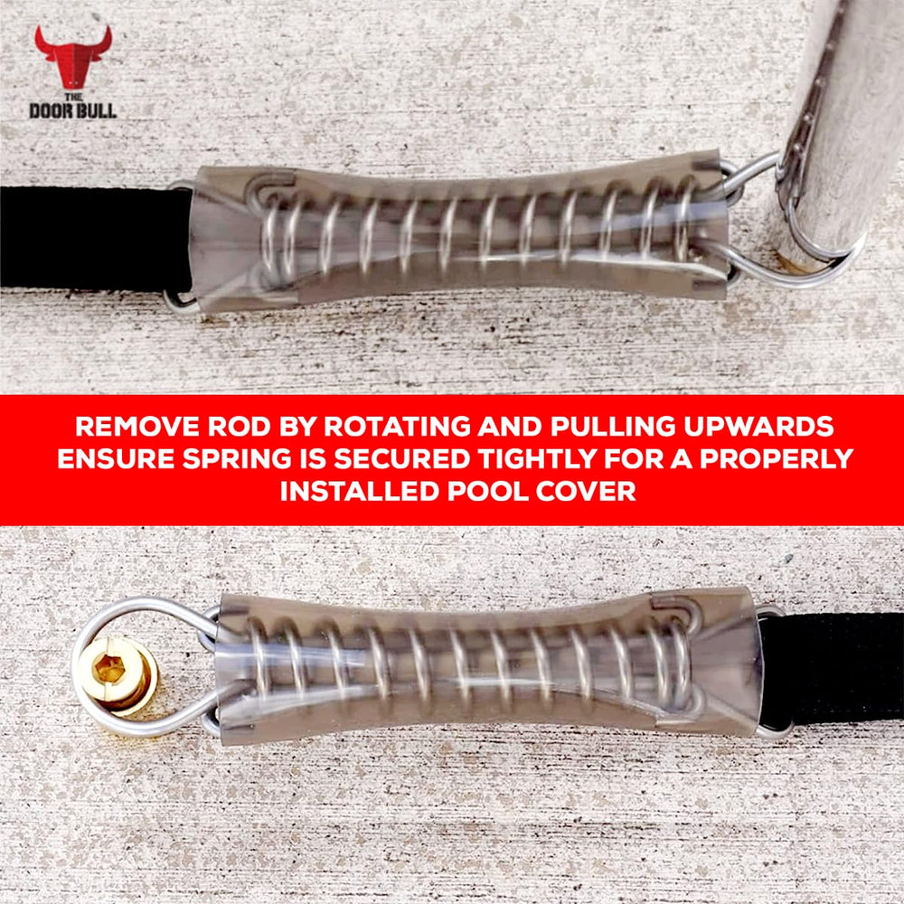 The Door Bull kit in compact storage to protect tools between seasons