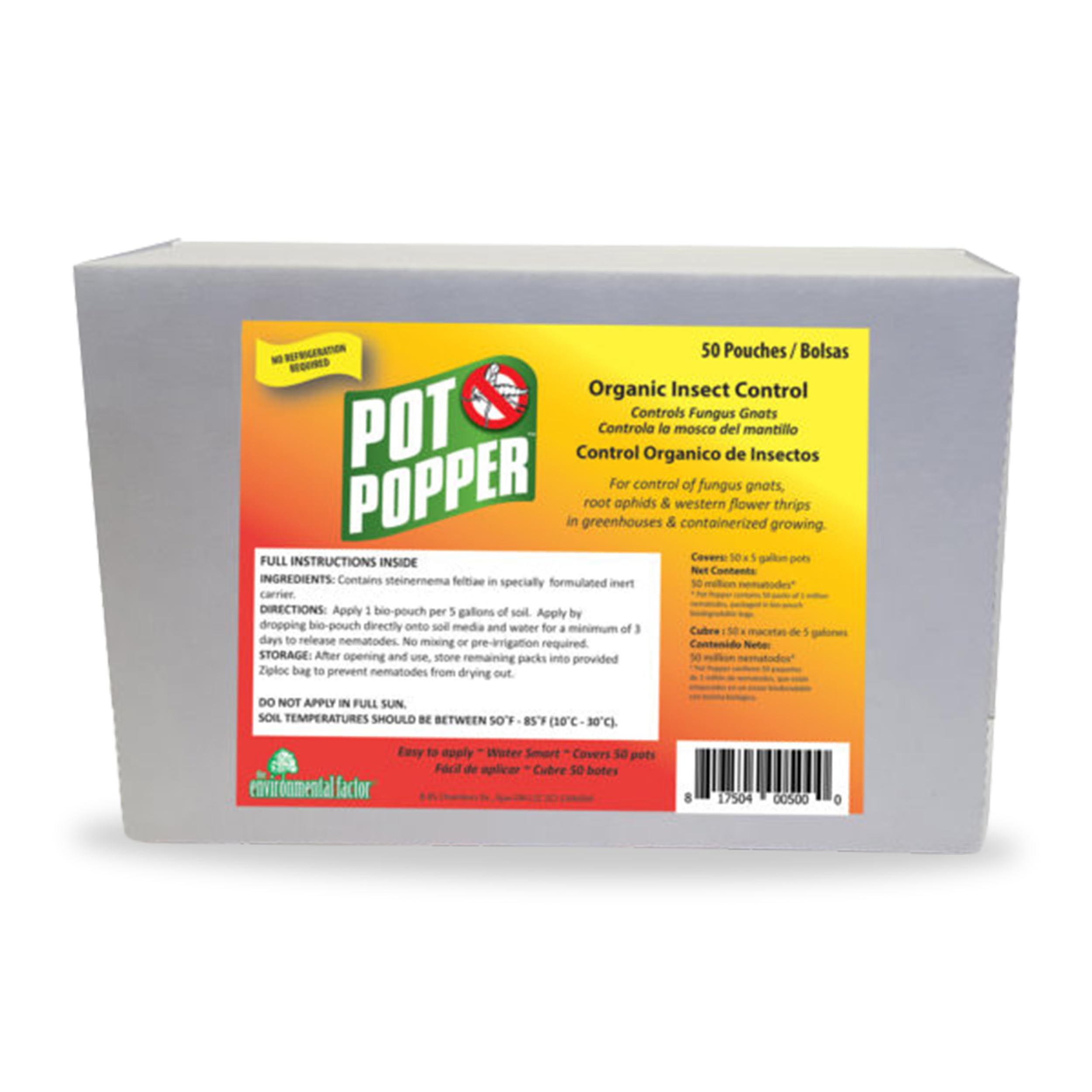 The Environmental Factor front packaging showing product and benefits
