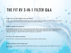 THE FITRV.COM cartridge installed in a filter housing demonstrating easy replacement