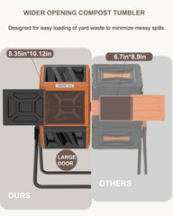 THE GROW'ING close-up of agitating fins lifting material to speed breakdown