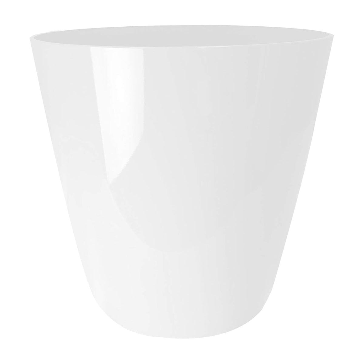 The HC Companies Aria front view glossy white shows clean modern style and easy placement