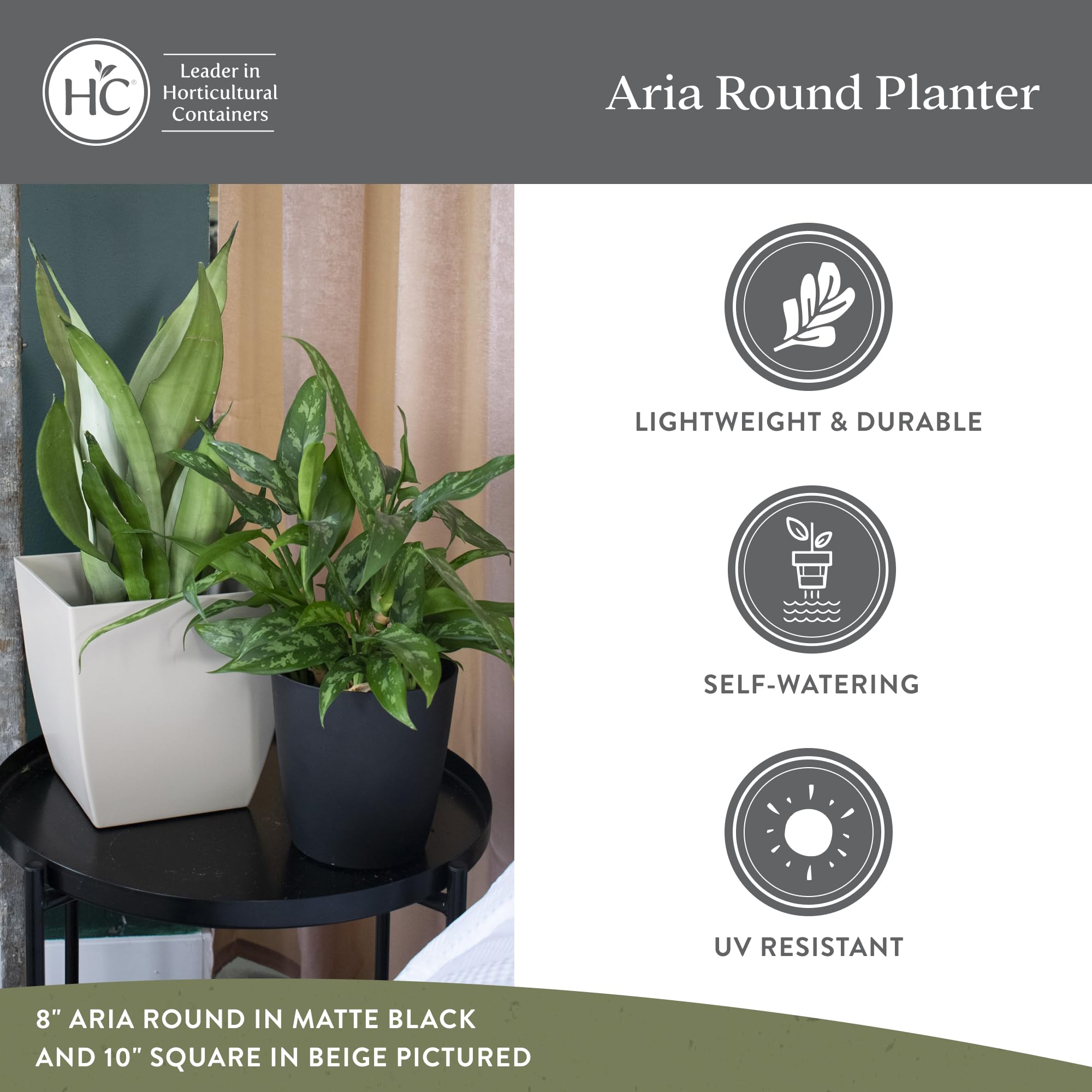 The HC Companies Aria reservoir fill demonstration showing quick top-up convenience