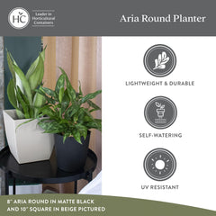 The HC Companies Aria reservoir fill demonstration showing quick top-up convenience