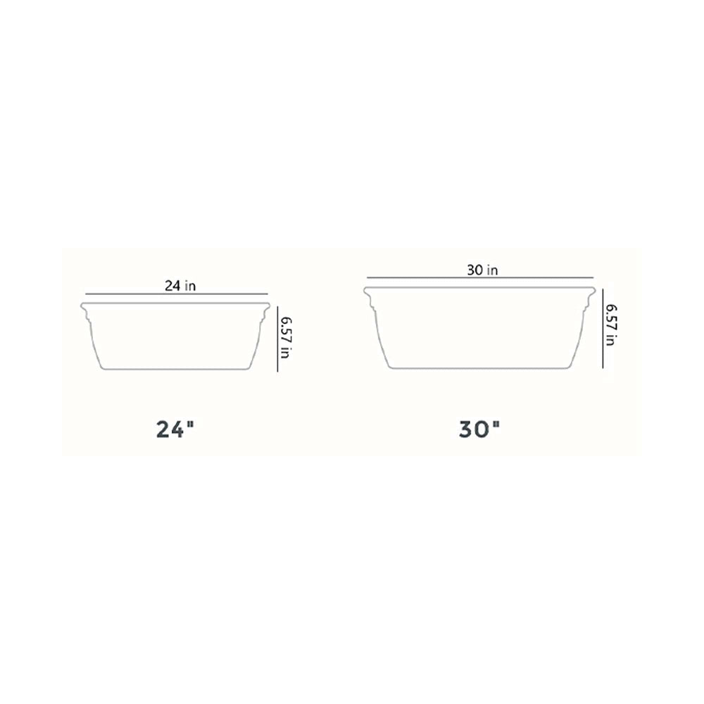 The HC Companies removable saucer detail showing easy catch-and-clean benefit