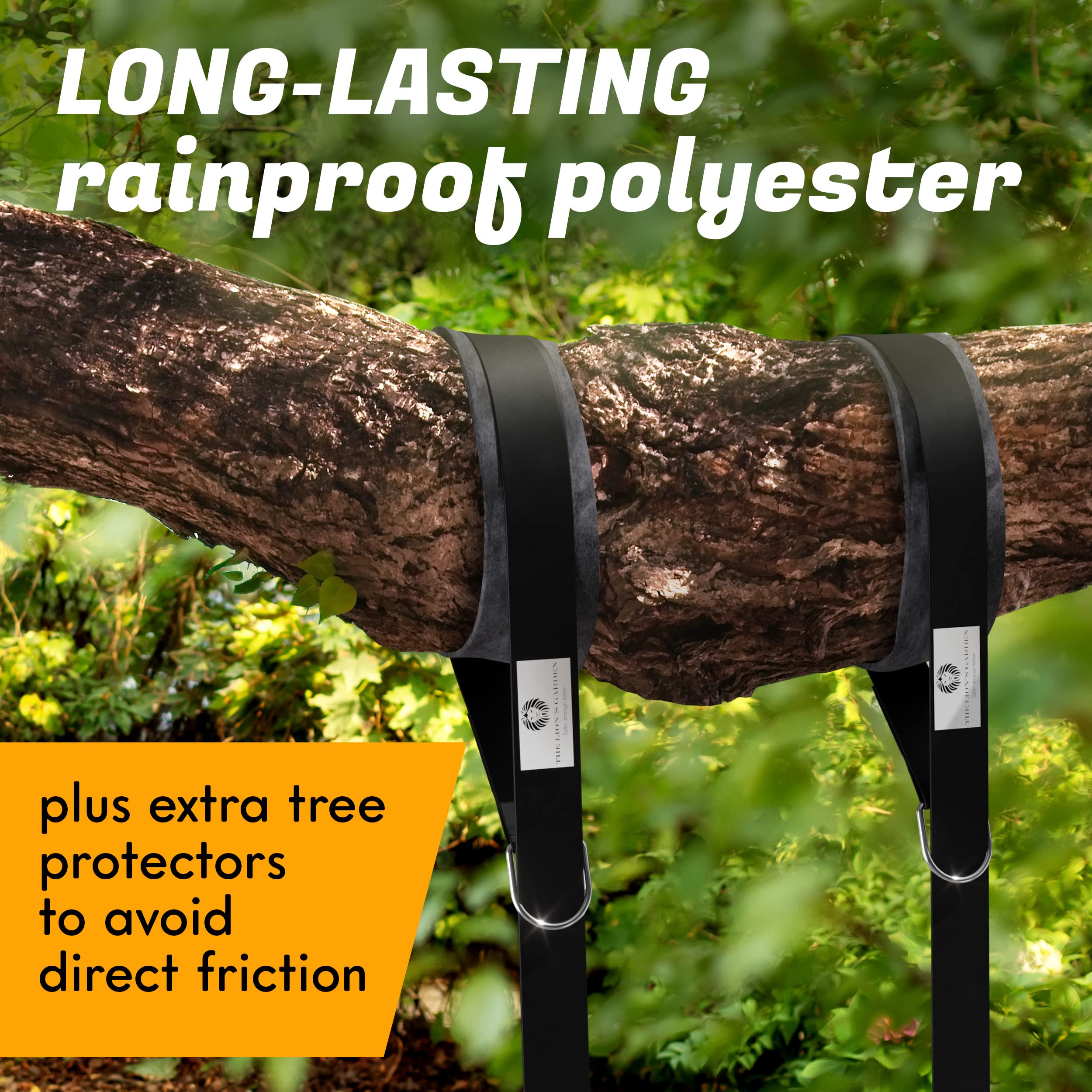 The Lion's Garden strap texture showing weather-resistant durable finish