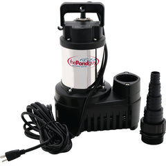 The Pond Guy RapidFlo front view showing compact durable housing and easy placement