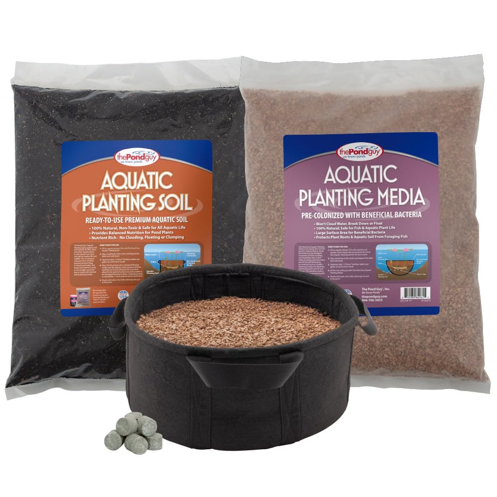 The Pond Guy kit front packaging showing included items and benefits