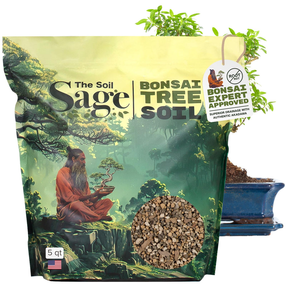 The Soil Sage front packaging 5 qt showing clear product labeling and convenience