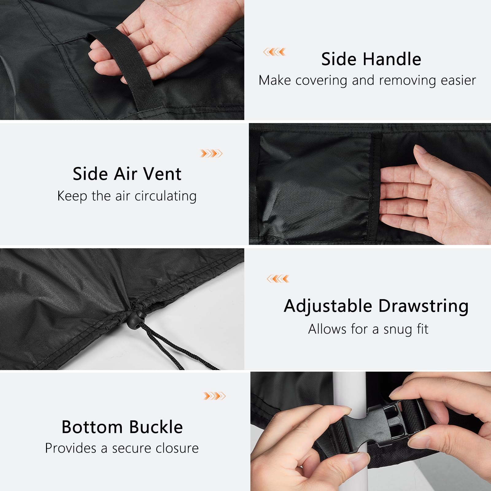 TheElves close-up of waterproof coating showing durable texture benefit
