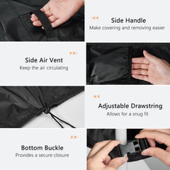 TheElves close-up of waterproof coating showing durable texture benefit