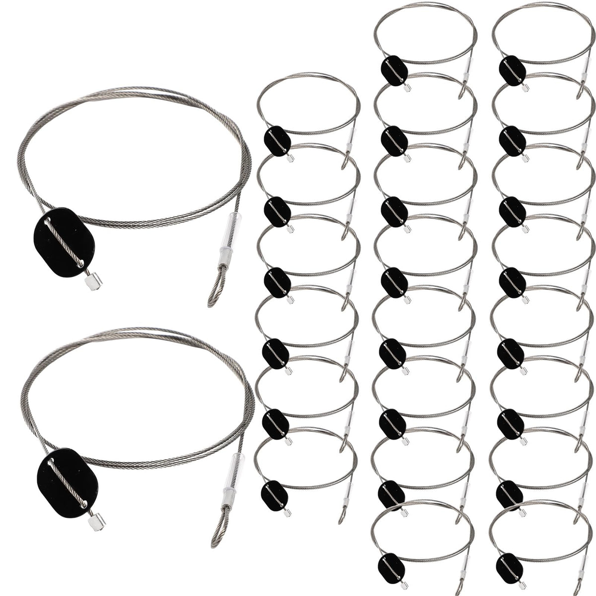 TheLinenLady front packaging showing 24-piece trap wire kit and compact storage benefit