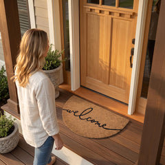 THEODORE MAGNUS printed modern script detail highlighting fade-resistant finish
