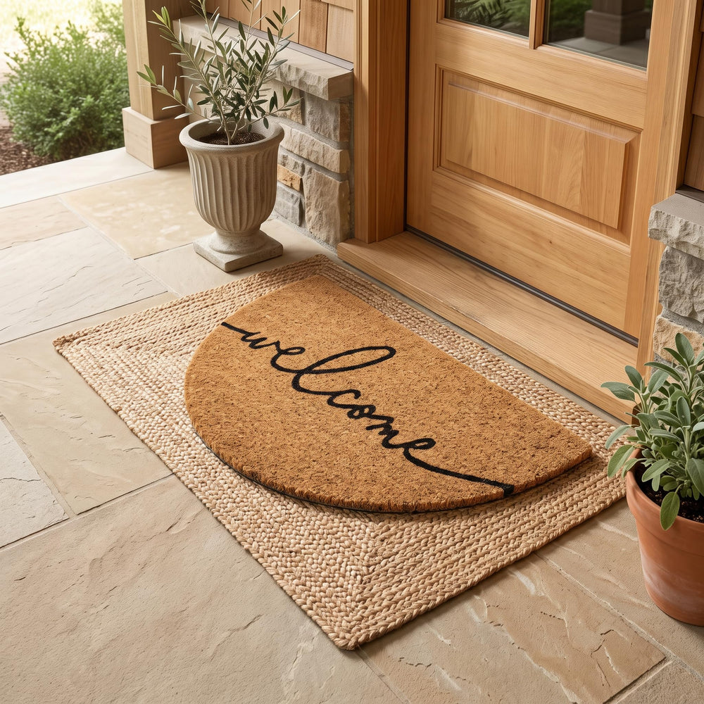 THEODORE MAGNUS anti-slip vinyl backing visible to show stable placement benefit