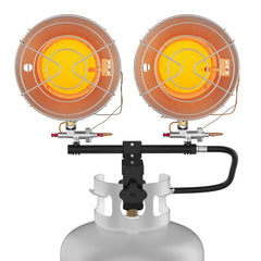 thermomate front view patio heater showing compact design and fast warmth