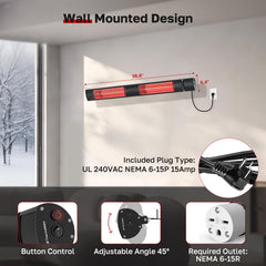 thermomate side profile showing IP65 weatherproof housing and durability