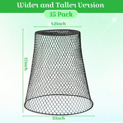 Therwen close-up of PVC-coated mesh showing rust-resistant durable finish