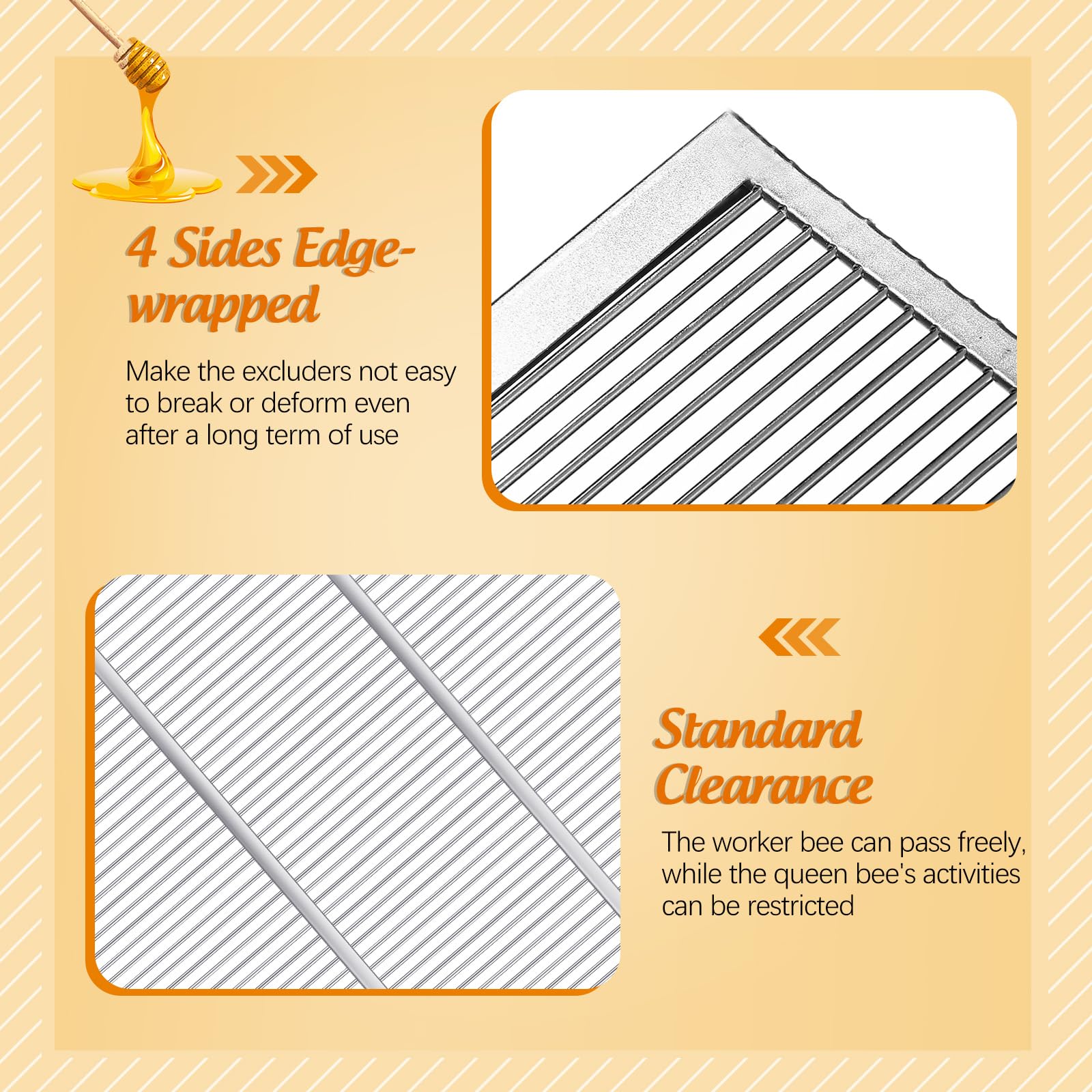 Therwen reinforced frame edge view demonstrating warp-resistant support