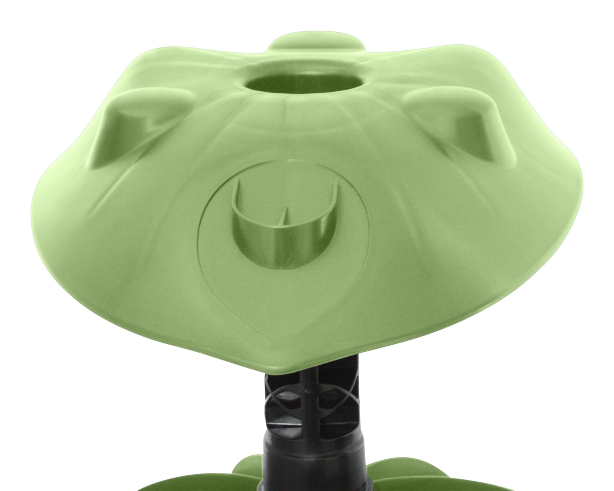 TheXceptional ROCKr rocking base detail showing dynamic movement and reach benefit
