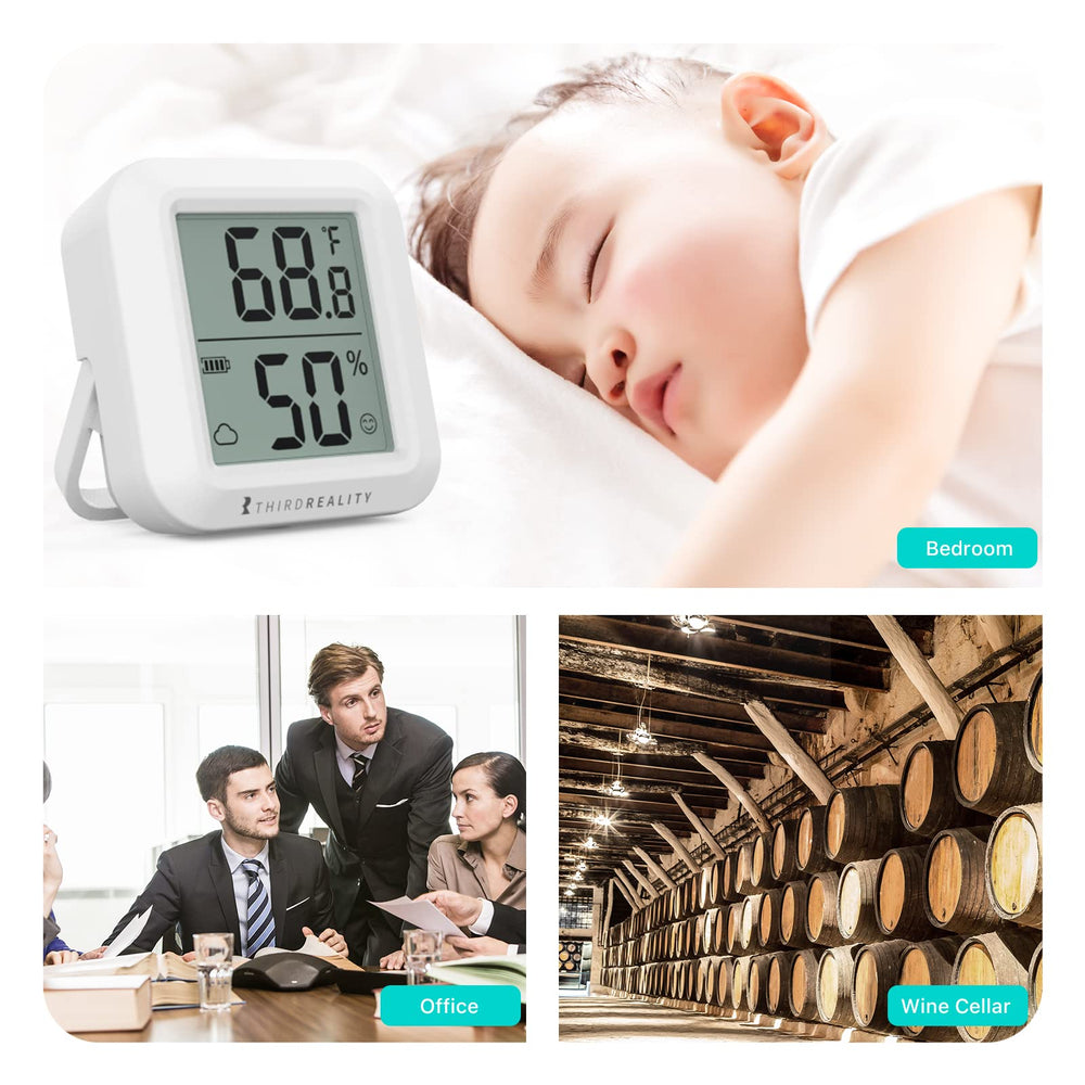 THIRDREALITY sensors near houseplants and pet bed helping maintain ideal indoor conditions