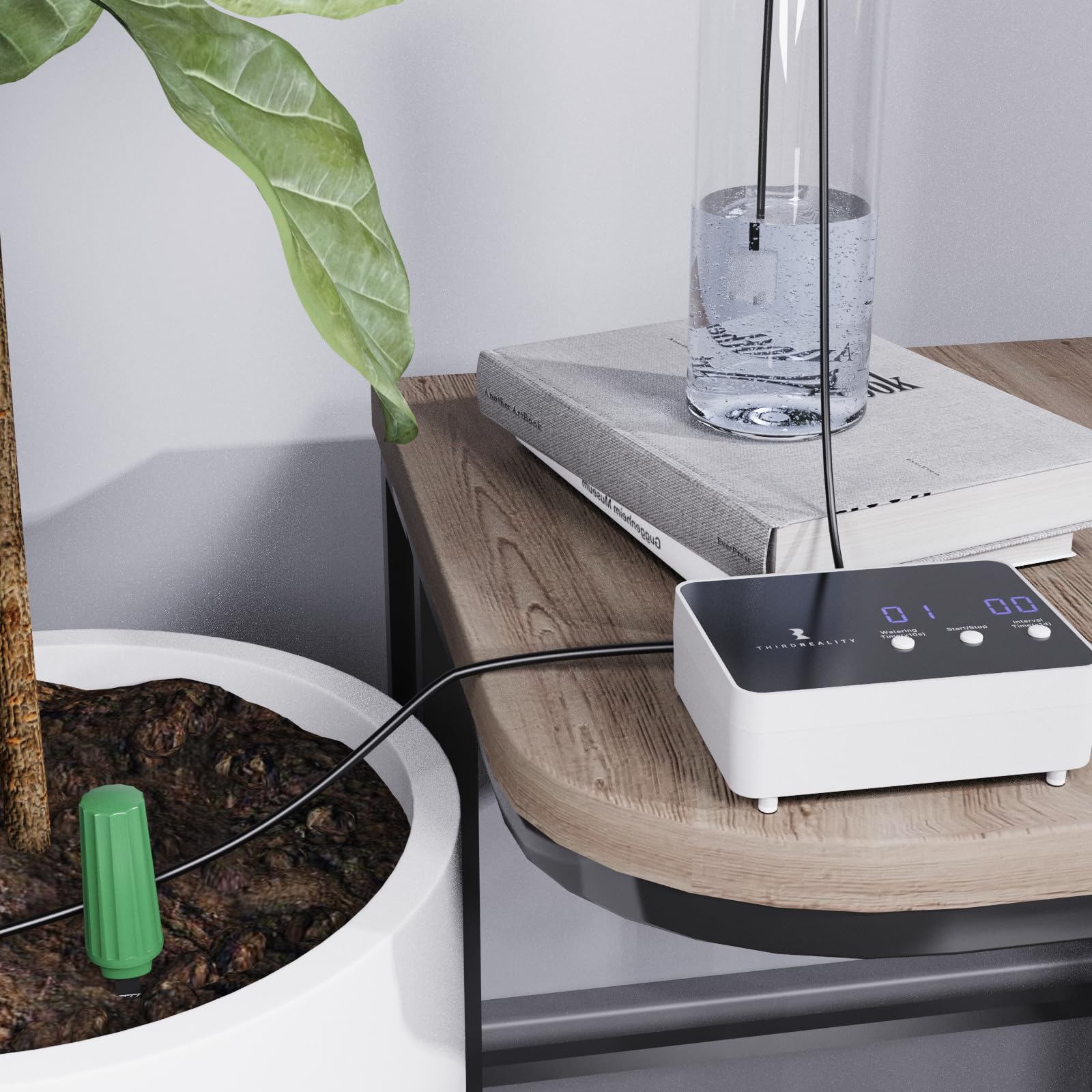 THIRDREALITY paired with Zigbee hub and app for remote control and automation