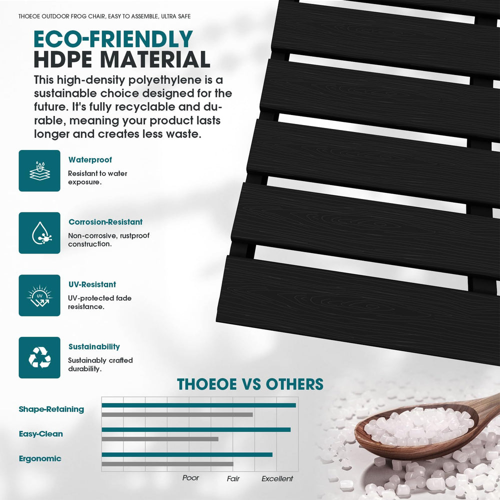THOEOE integrated cup holder securing drink within easy reach