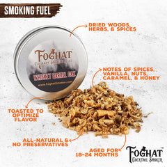 THOUSAND OAKS BARREL Foghat in use smoking a cocktail for bold aroma and finished presentation